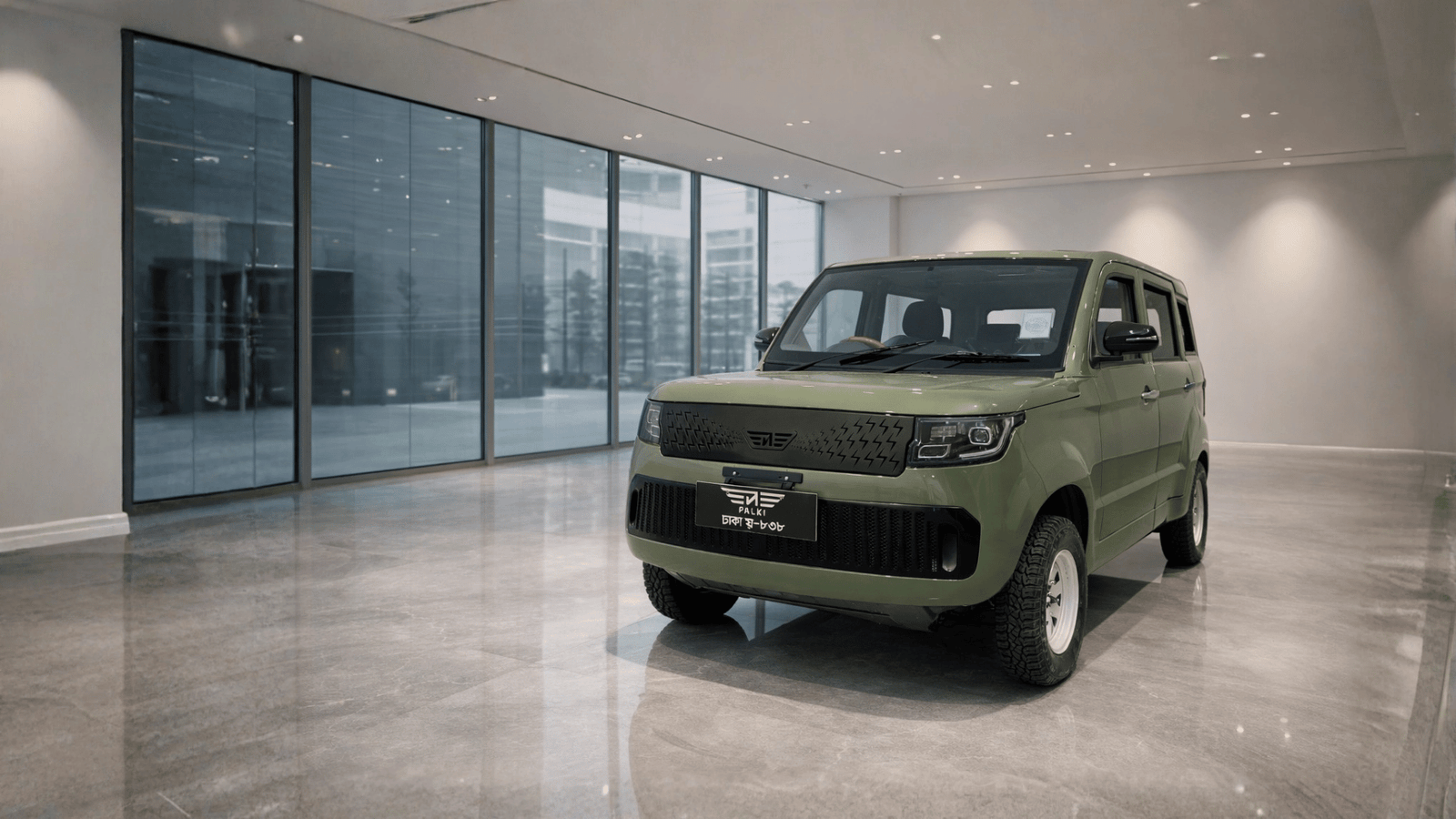 Cityboy V3 - Green Electric Passenger Vehicle