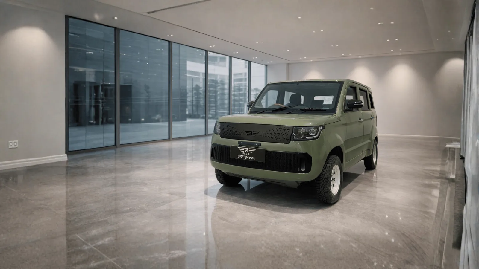 Palki Cityboy V3 — next-gen urban electric vehicle, front three-quarter view