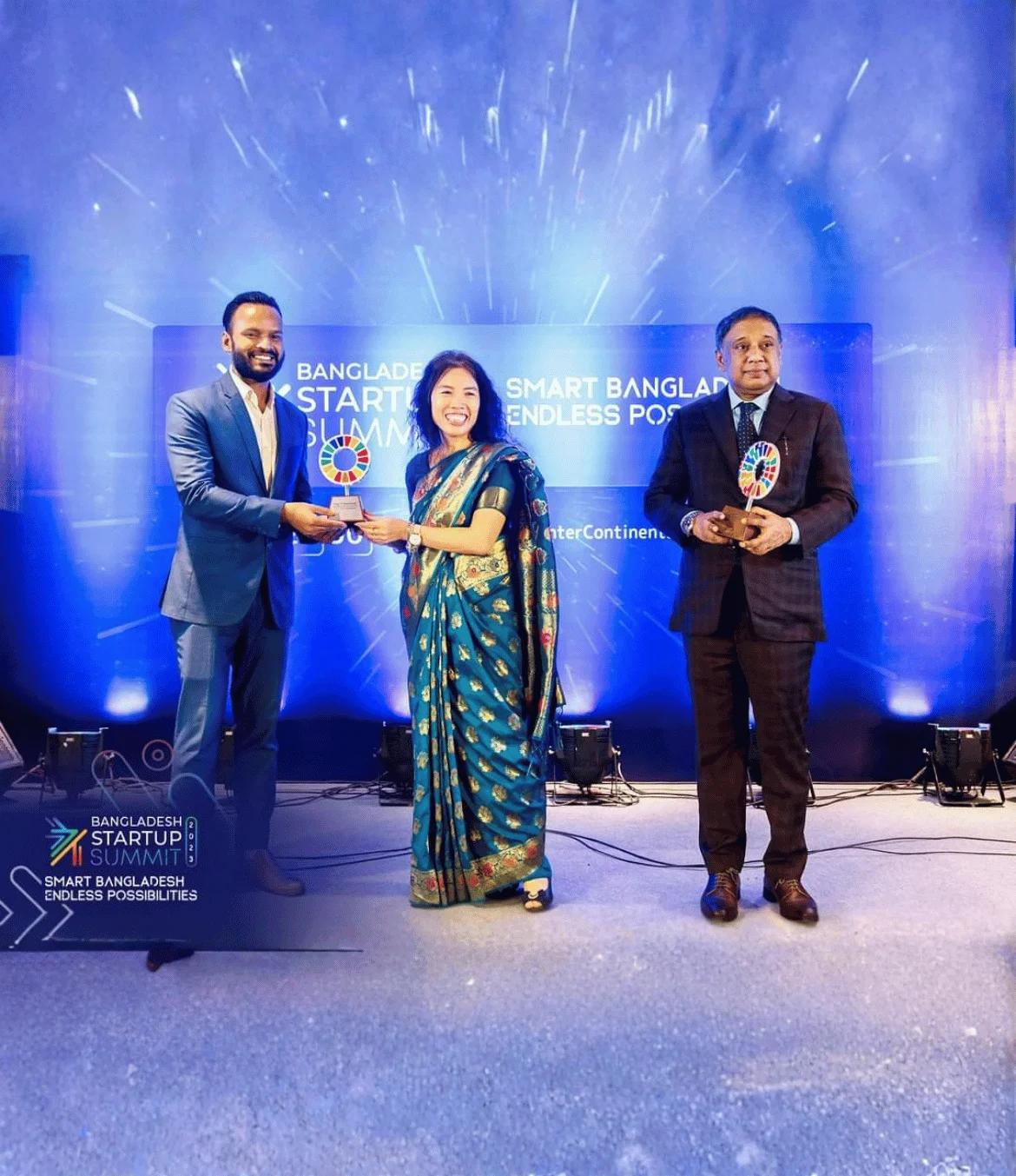 Palki Motors at Bangladesh Startup Summit — SDG impact recognition