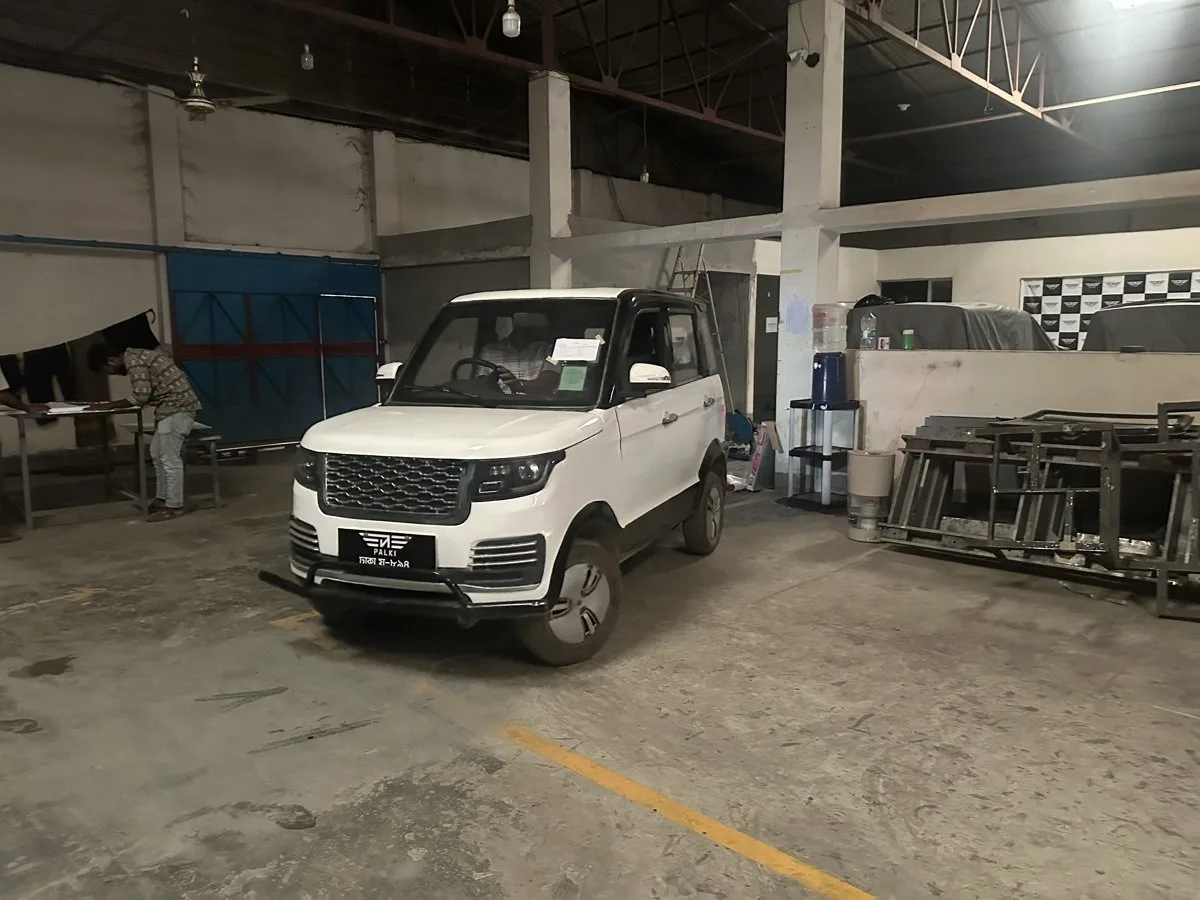 Cityboy V2 at Palki Motors factory, ready for delivery