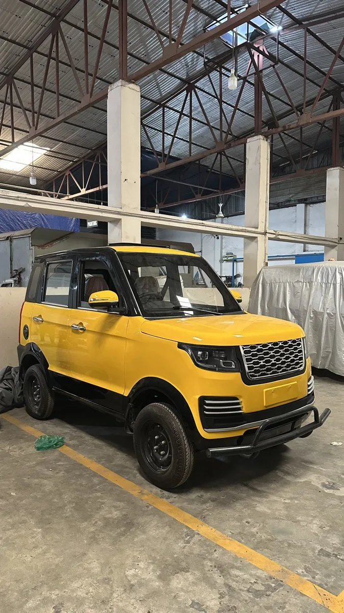 Yellow V2 in factory